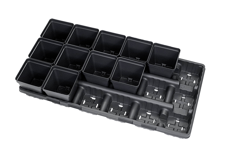 705137C SQUARE POT CARRY TRAYS